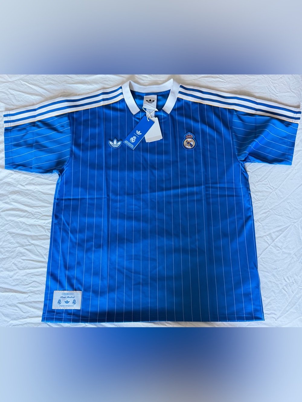 Adidas Real Madrid 2025/26 Icon Home Soccer Jersey JN3060 Men’s Sz: Medium